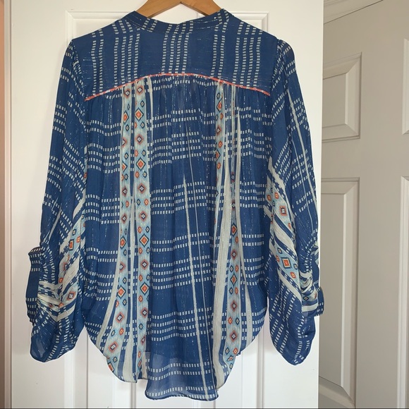 SOLD ON CROSS POST NWT Anthro blouse, sz S - Picture 11 of 11